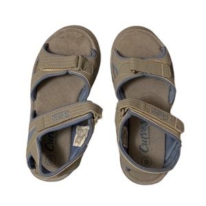 Curves Women's Shape Up Sandal (Gray Blue)｜size: 6